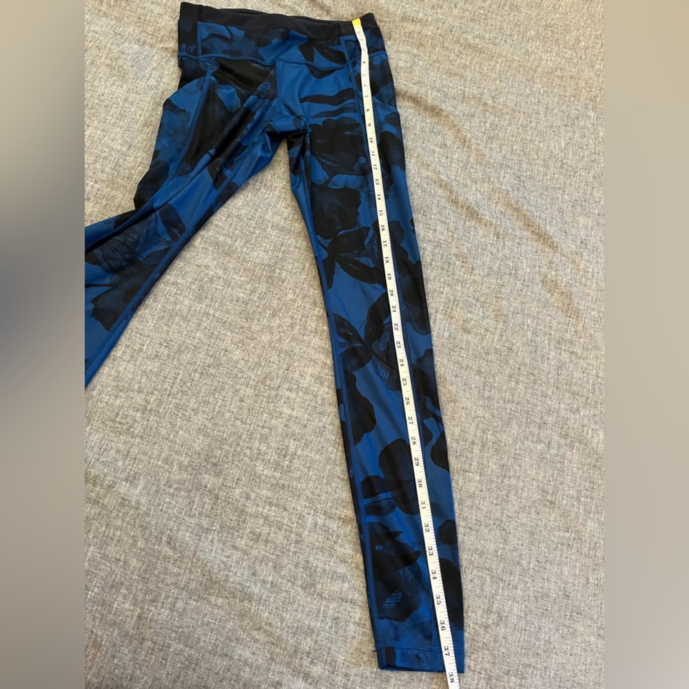 Lululemon Full Length Jumbo Inky Floral Wunder Under Size 4 - Picture 11 of 16